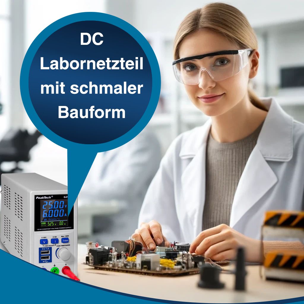 Impulsu barošanas avots 0 - 60 V / 0 - 6 A DC, P 6227