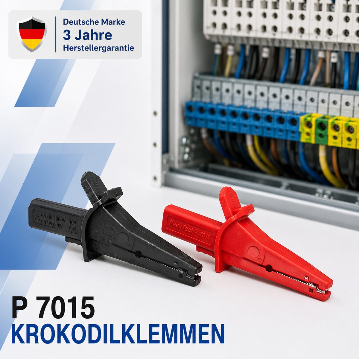 Krokodilspailes digitālajiem multimetriem, P 7015
