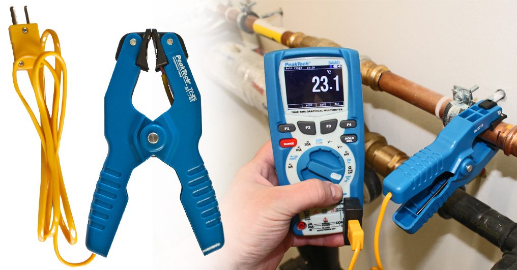 Clamp Temperature Probe, -20 °C … + 200°C, P TF-25