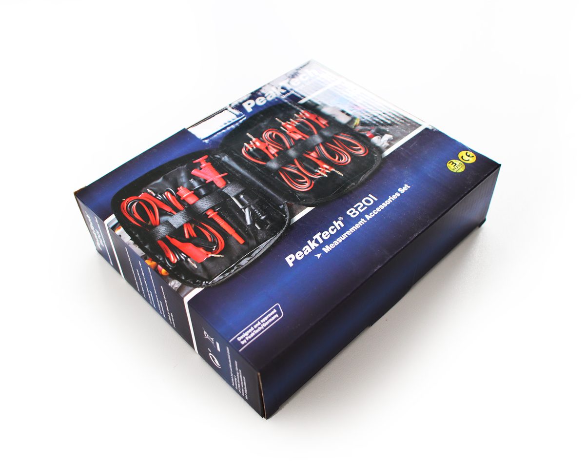Measuring Accessories Set with 4mm Plugs, P 8201