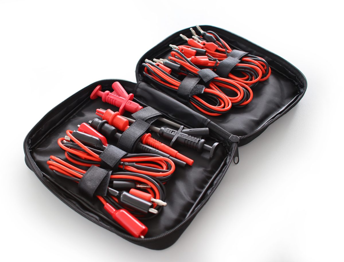 Measuring Accessories Set with 4mm Plugs, P 8201