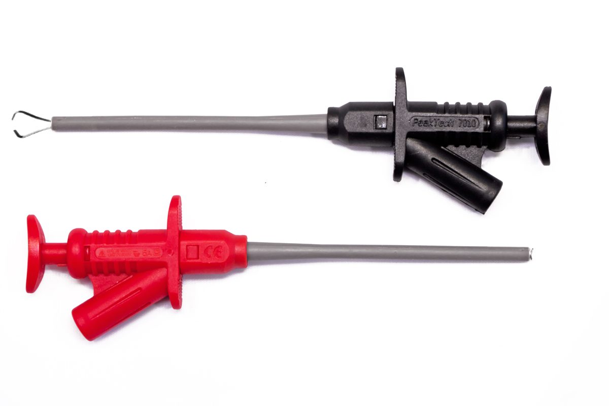 Tapping clamps for Digital Multimeter; 5 A, P 7010