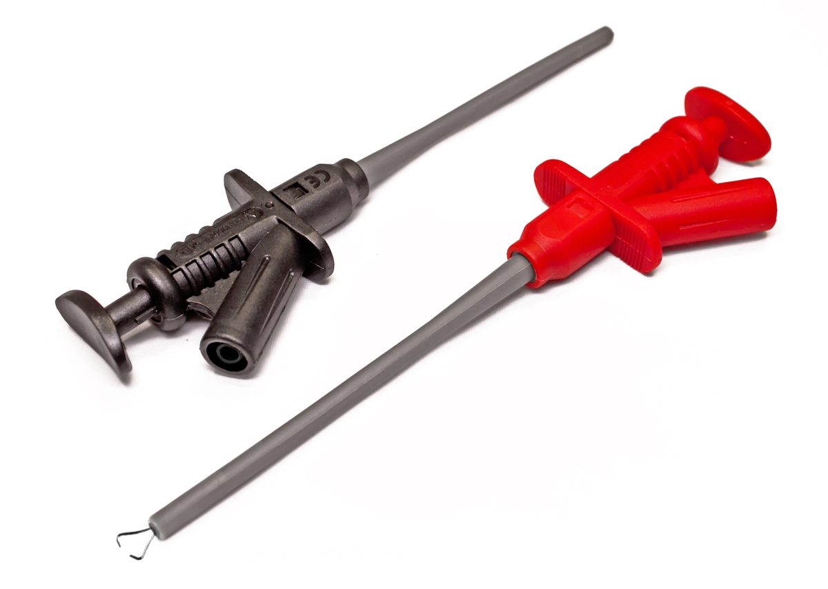 Tapping clamps for Digital Multimeter; 5 A, P 7010