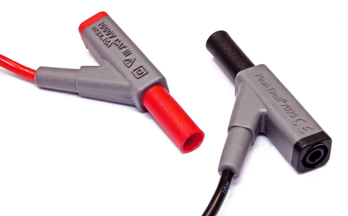 Test Leads for Digital Multimeter with coupling, P 7025