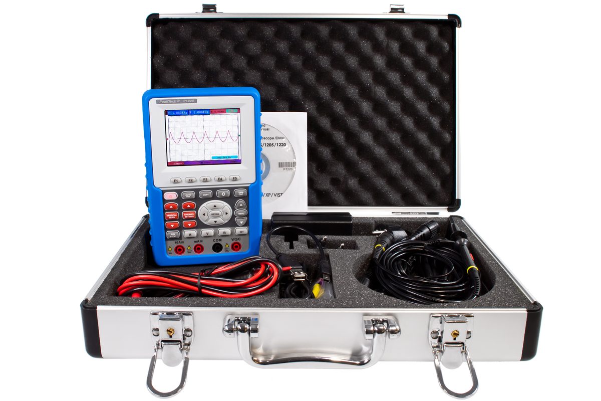 Handheld oscilloscope, 20 MHz, 1 channel, 100 MS/s, P 1220