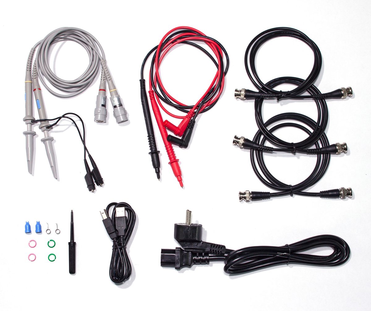 Touchscreen oscilloscope, 300 MHz, 2 channels, 2.5 GS/s, P 1363
