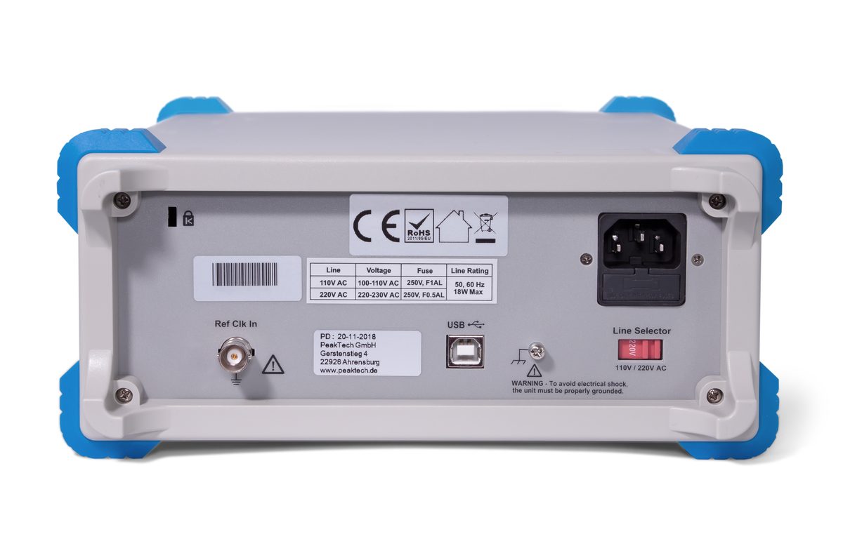 Arbitrary waveform generator, 1 channel, 1 µHz–5 MHz, P 4120