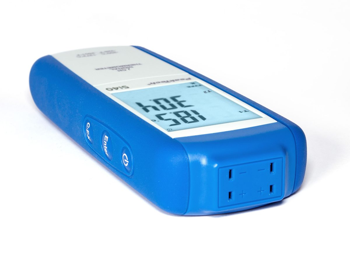Digital thermometer, 2 channels, −200…+1372 °C, P 5140