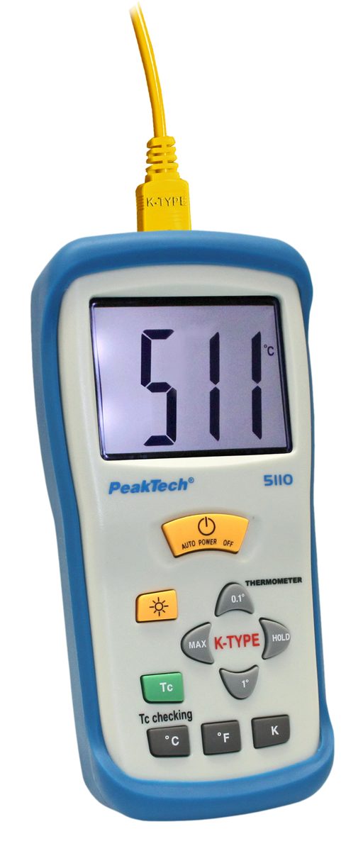 Digitāls termometrs, K tips, −50…+1300 °C, P 5110