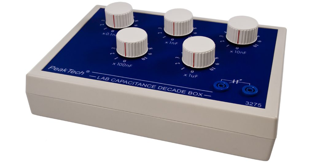 Capacitance decade box, 0.1 nF to 11.111 µF, P 3275