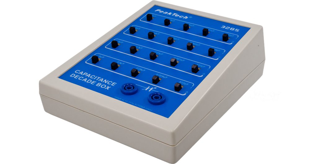 Kapacitātes dekāde, no 100 pF līdz 11,111 µF, P 3285