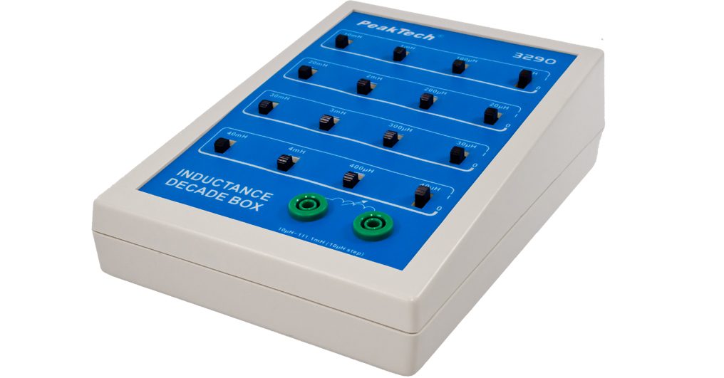 Inductance decade box, 10 µH to 111.1 mH, P 3290
