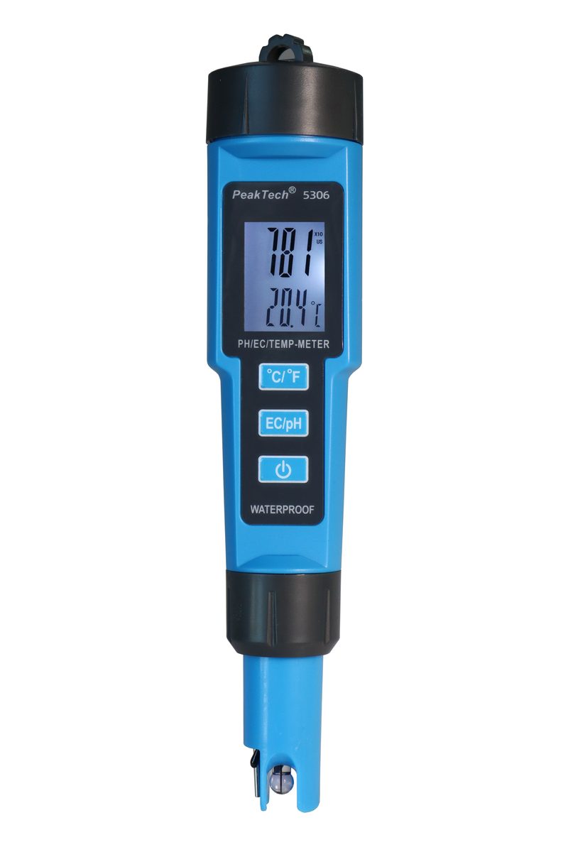 3-in-1 pH meter for pH / EC / temperature, P 5306
