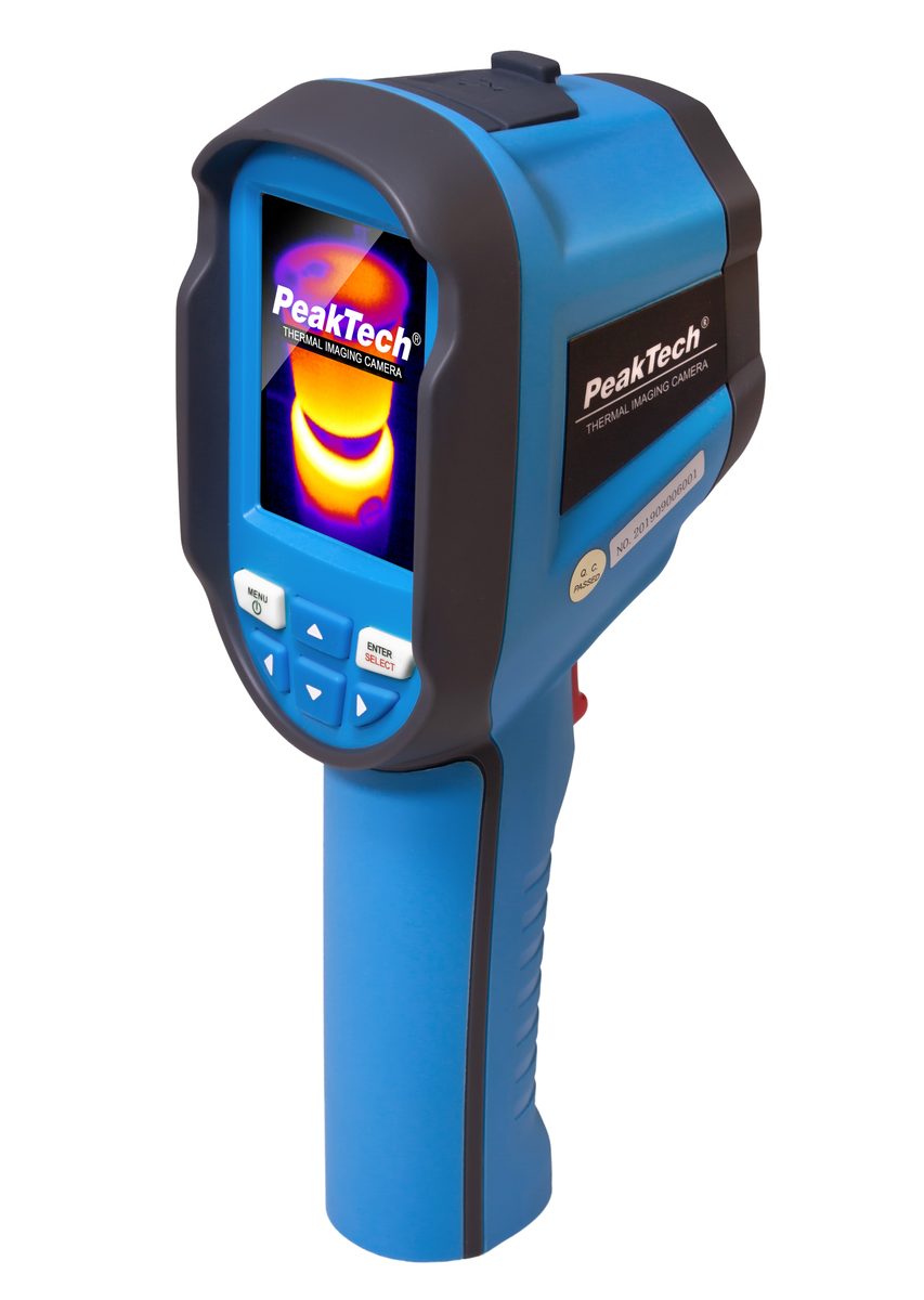 Thermal imaging camera, 220 × 160 pixels, −20…+550 °C, photo and video, P 5610 B