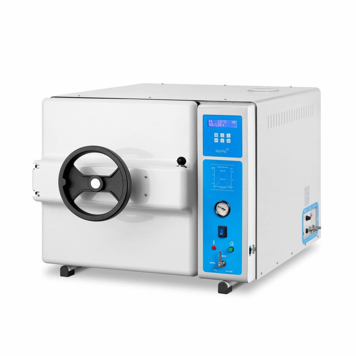 Front-loading benchtop autoclaves without drying, AHS-N series