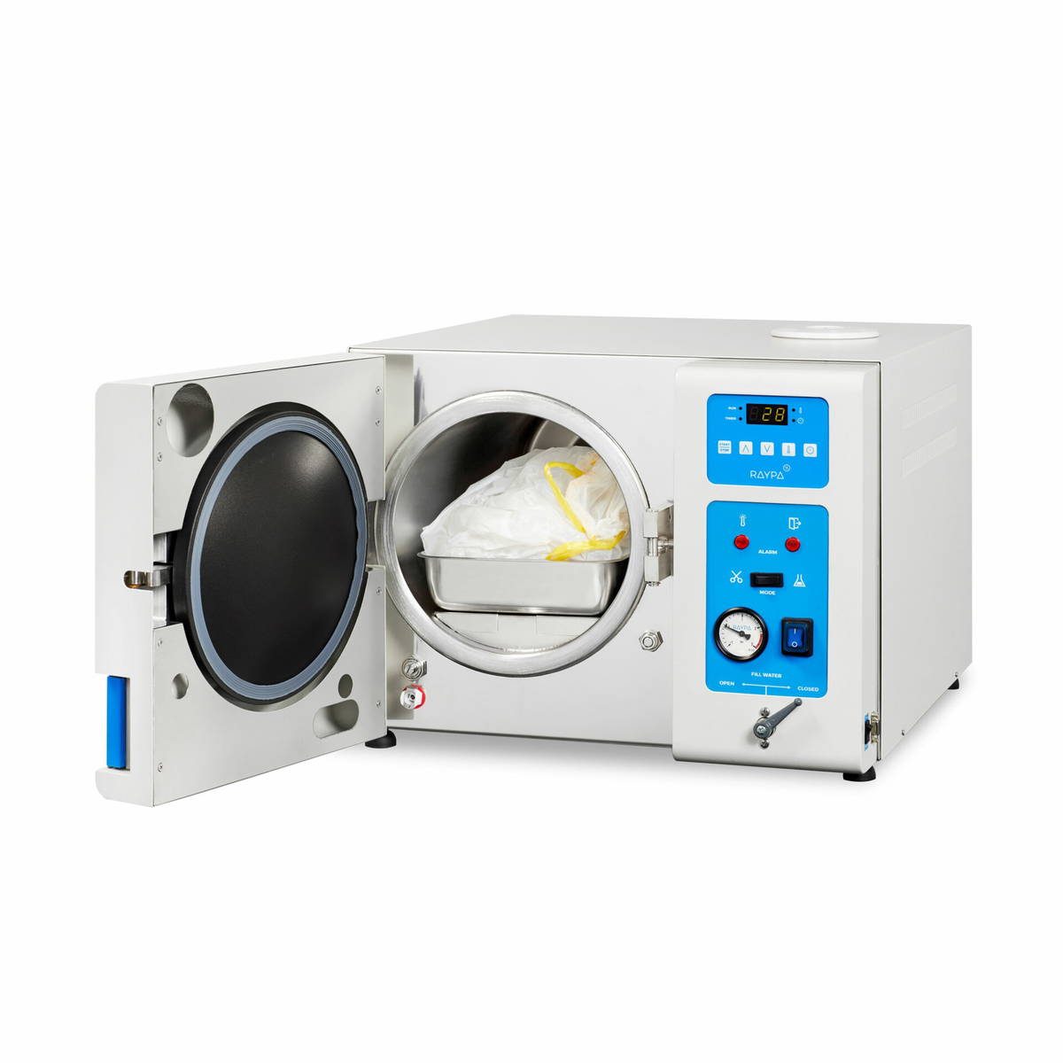 Front-loading benchtop autoclaves without drying, AHS-N series
