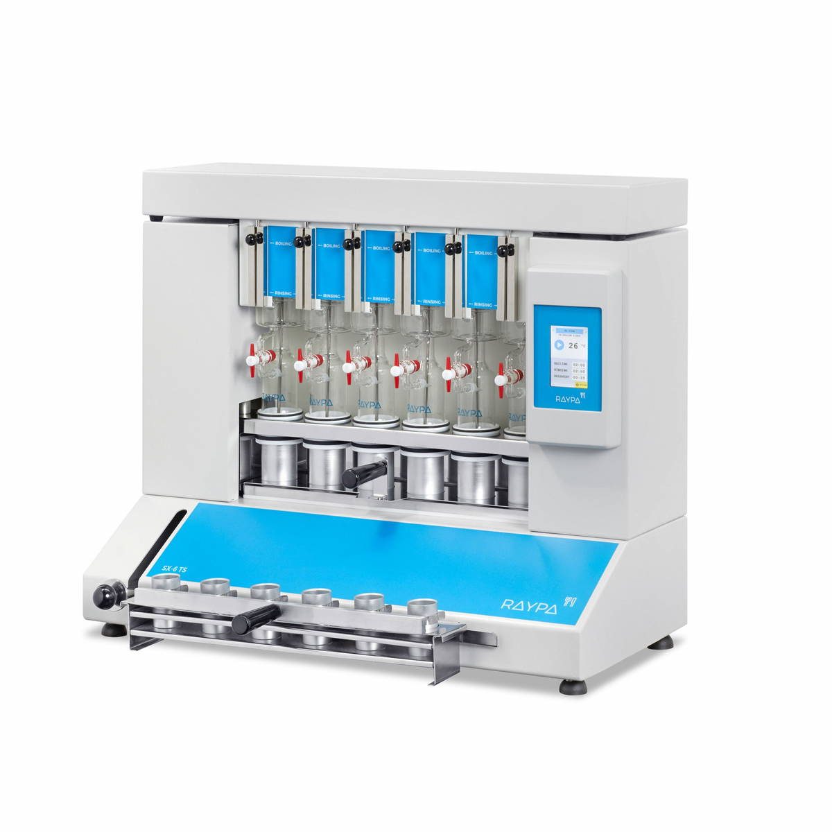 Soksleta un Randall ekstraktors, SX-6 TS