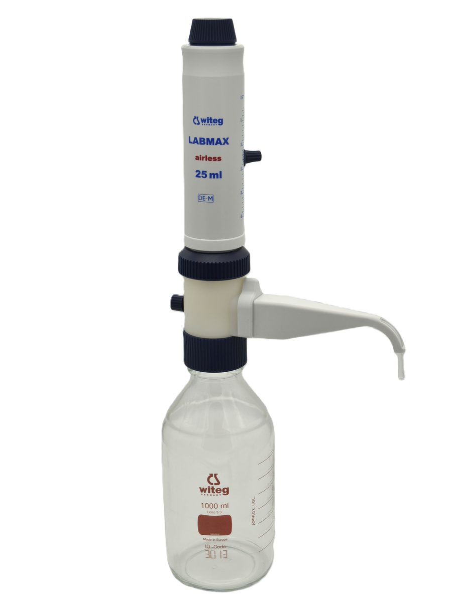 Pudeles augšdaļas dozators LABMAX airless