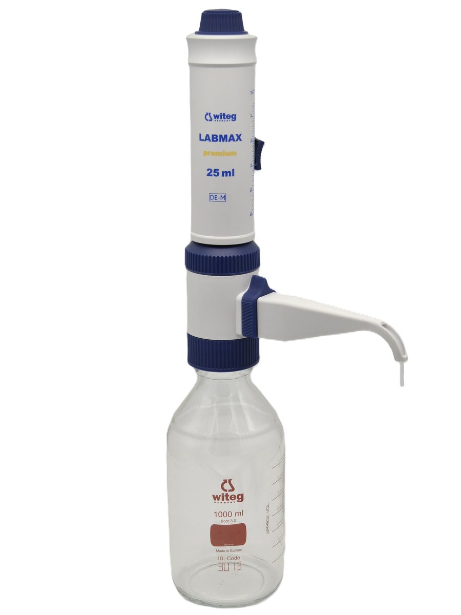 Pudeles augšdaļas dozators LABMAX premium
