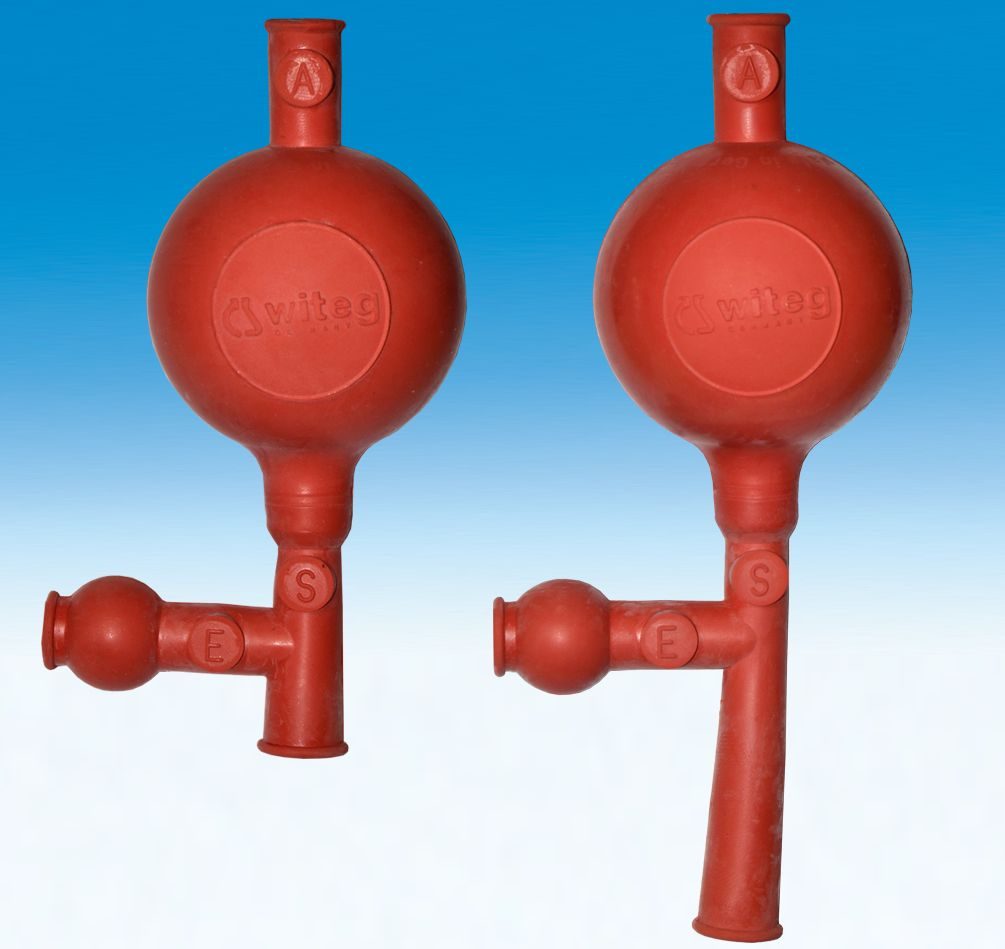 Pipetēšanas palīglīdzekļi — pipetēšanas bumbieri