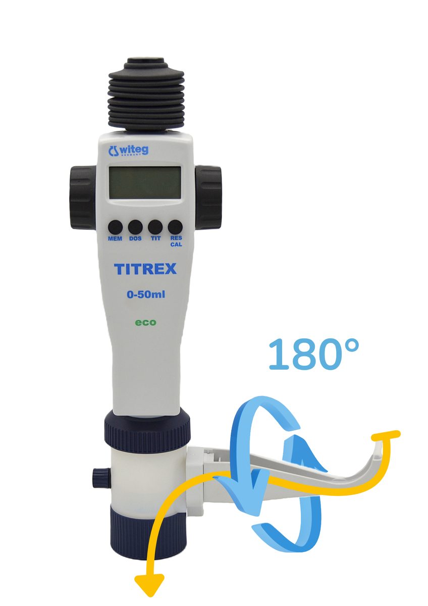 TITREX® digitālās titrēšanas biretes