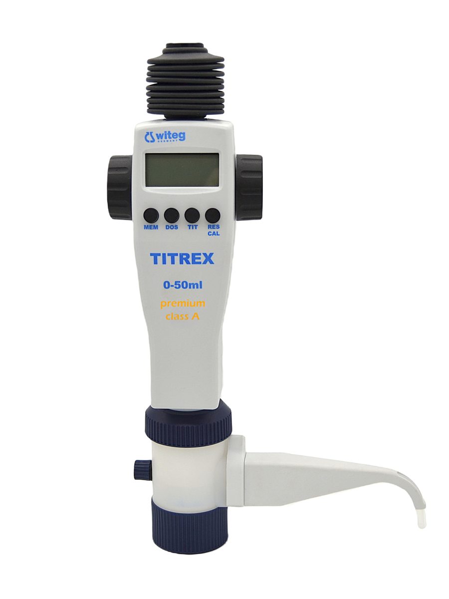 TITREX® digitālās titrēšanas biretes