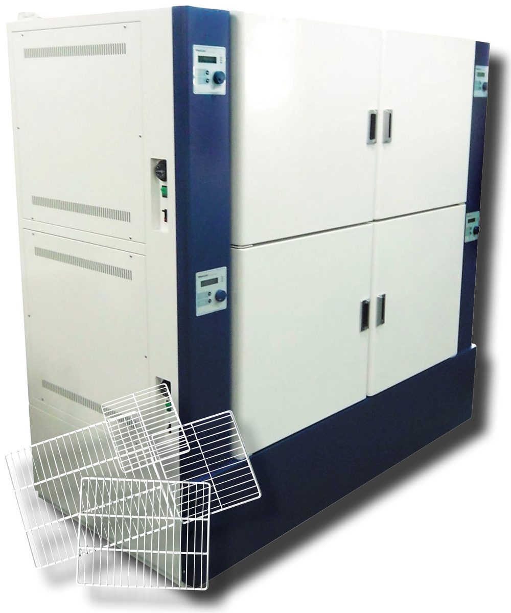 WIM Industrial Incubators, 4 chambers, 125 L each