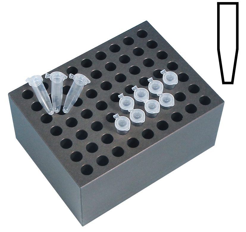 Dry bath (incubator) blocks, extraction tool and tongs