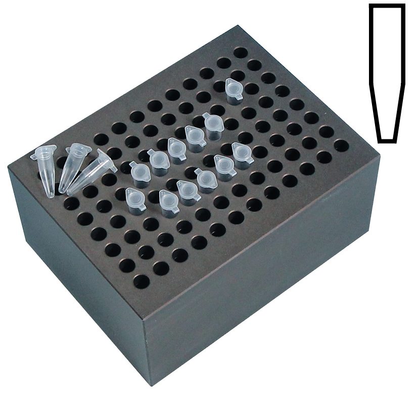 Dry bath (incubator) blocks, extraction tool and tongs