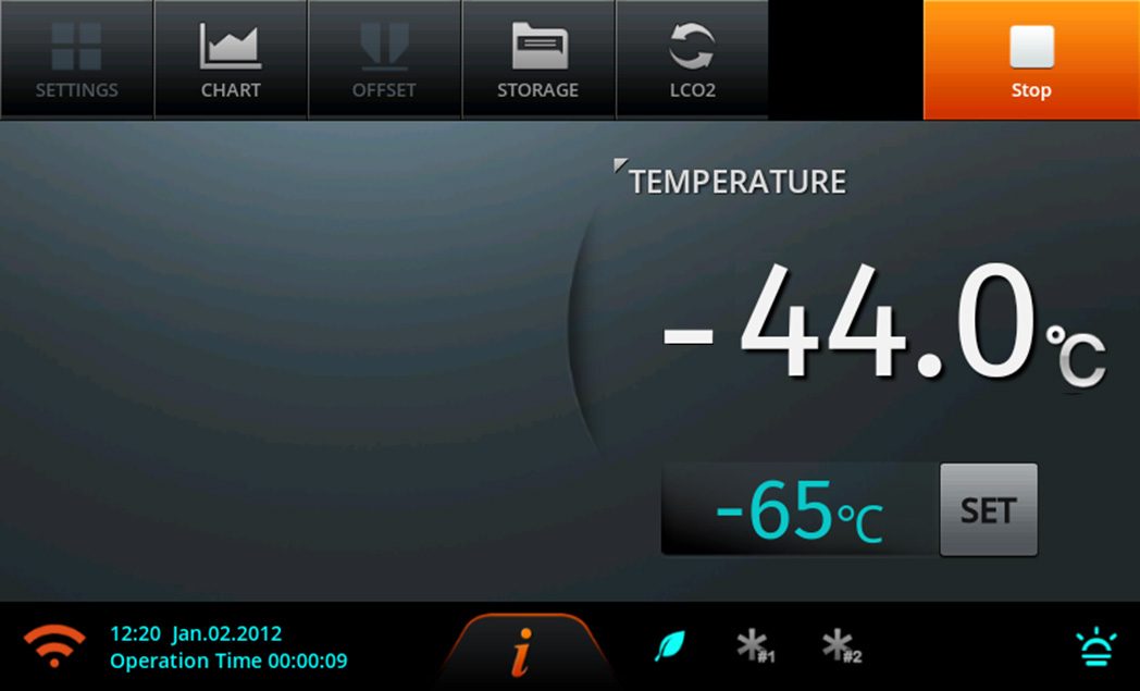 Ultra-zemas temperatūras saldētava SWUF-D DuoFreeze SmartLab, 308/393/503/714 l, -95°C