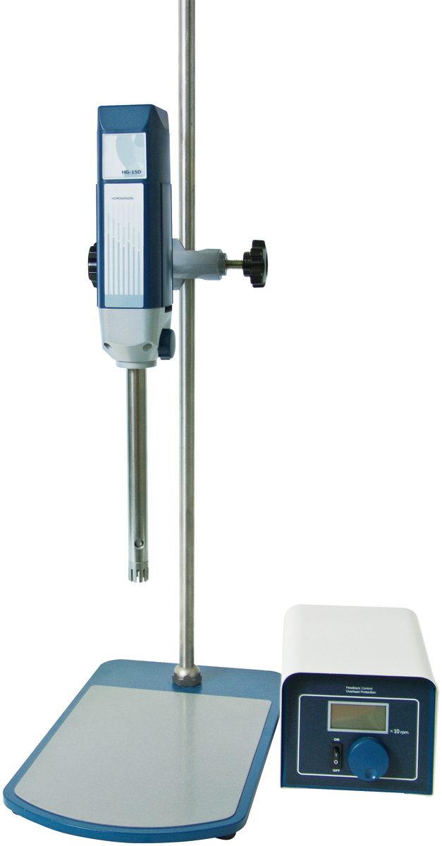 Homogenizators HG-15D, 27000 apgr./min, digitālā ārējā vadība