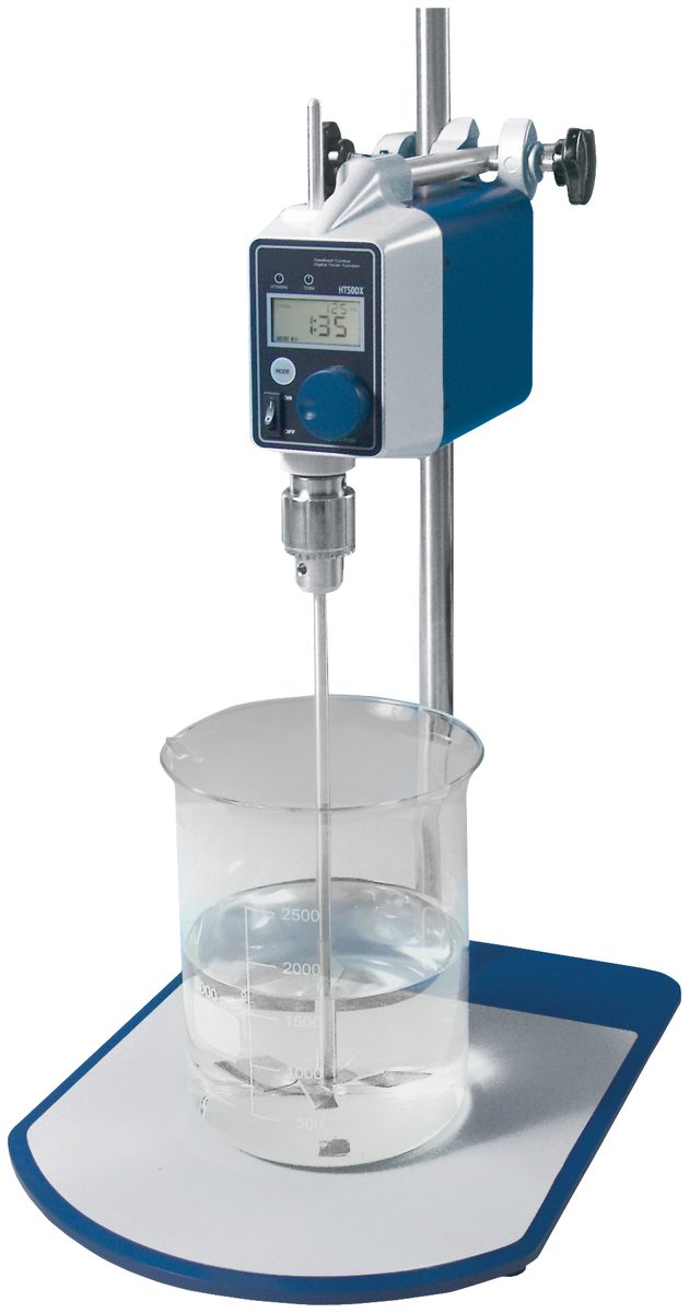 Augšējais maisītājs HT-DX, augsta griezes momenta, 50–1000 apgr./min, 60 000/90 000 mPas, digitāls