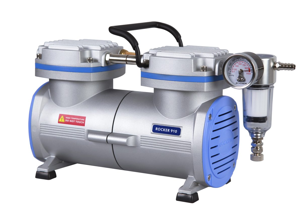 Bezeļļas vakuuma sūknis Rocker 910, 230 V, 25 mbar, 45 l/min (50 Hz)