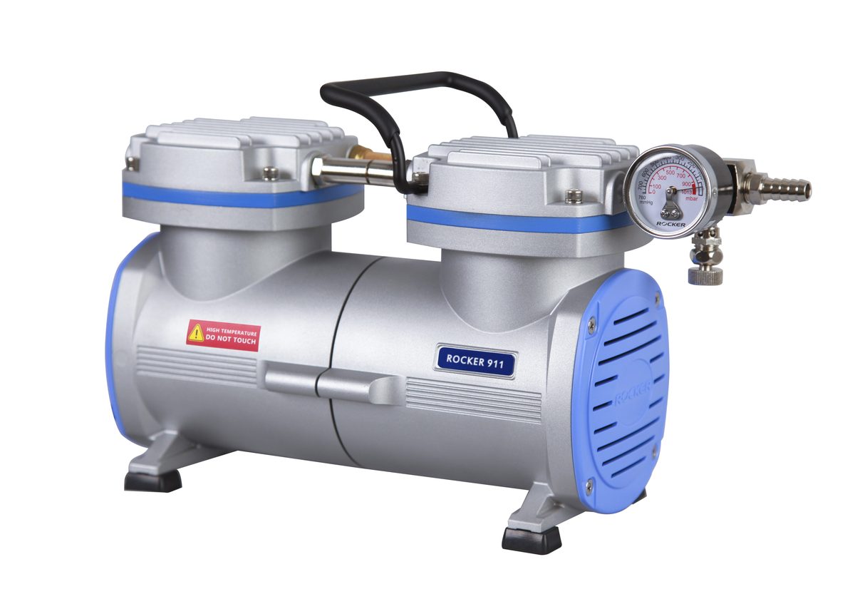 Bezeļļas vakuuma sūknis Rocker 911, 230 V, 25 mbar, 55 l/min (50 Hz)