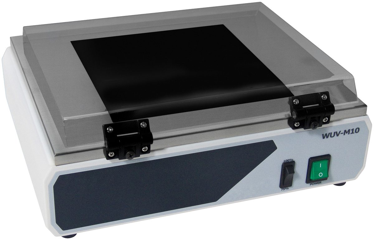 Kompakts UV transiluminators, 6 x 8 W (365 nm, 312 nm)