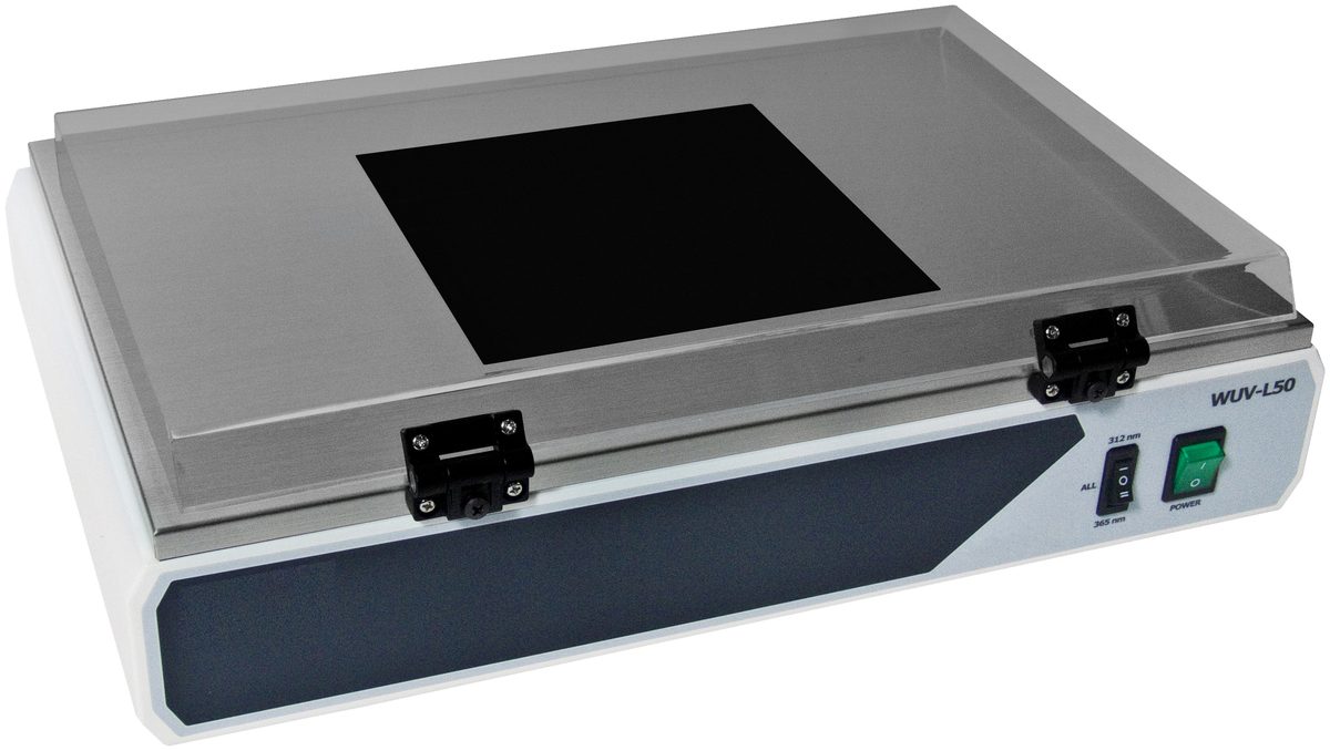 Standarta UV transiluminators, 6 x 15 W (365 nm, 312 nm, 365+312 nm)